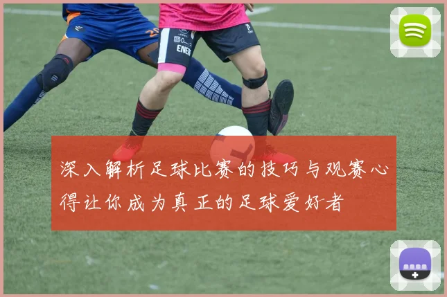 深入解析足球比赛的技巧与观赛心得让你成为真正的足球爱好者
